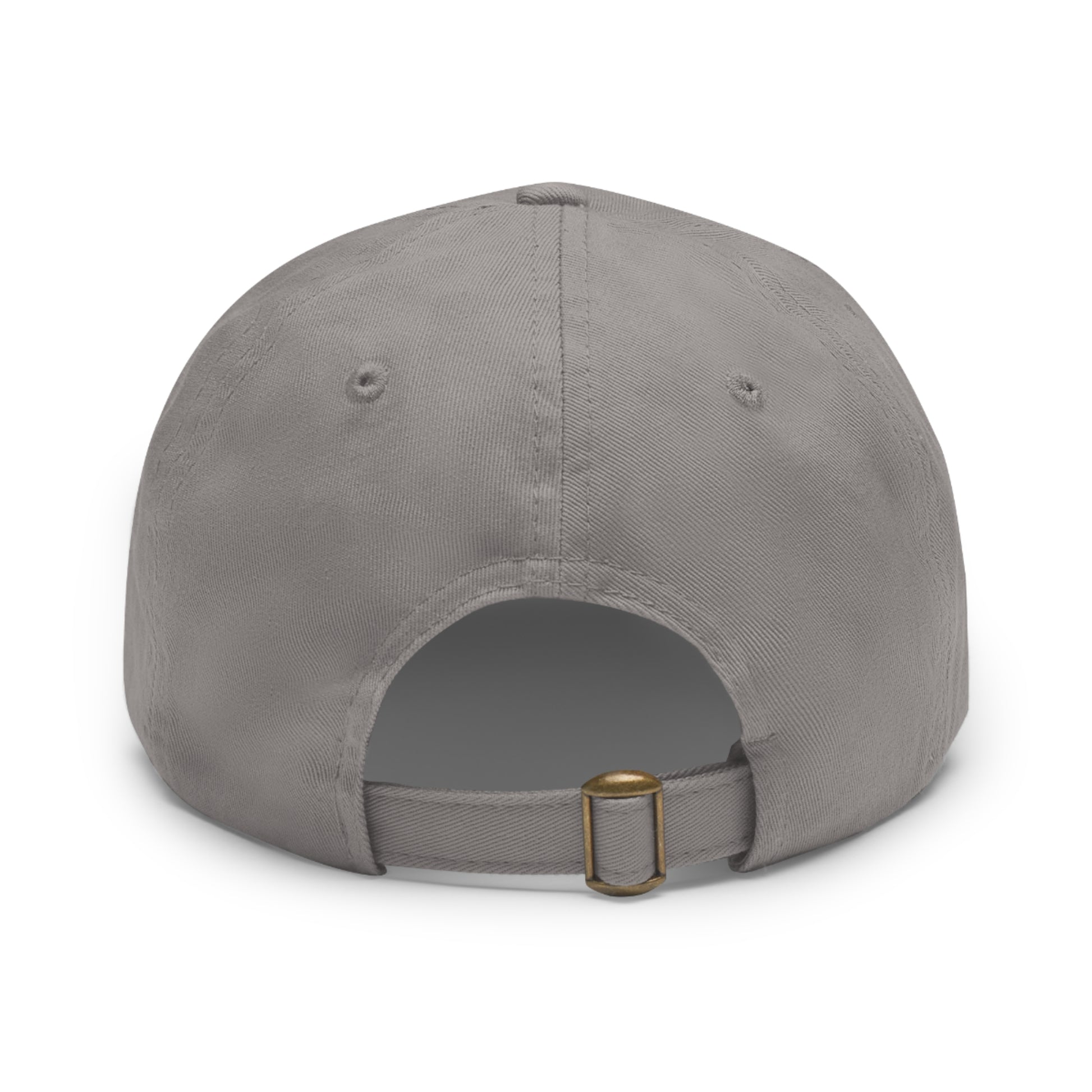Dad Hat with Leather Patch (Rectangle)- "Soccer Momma"