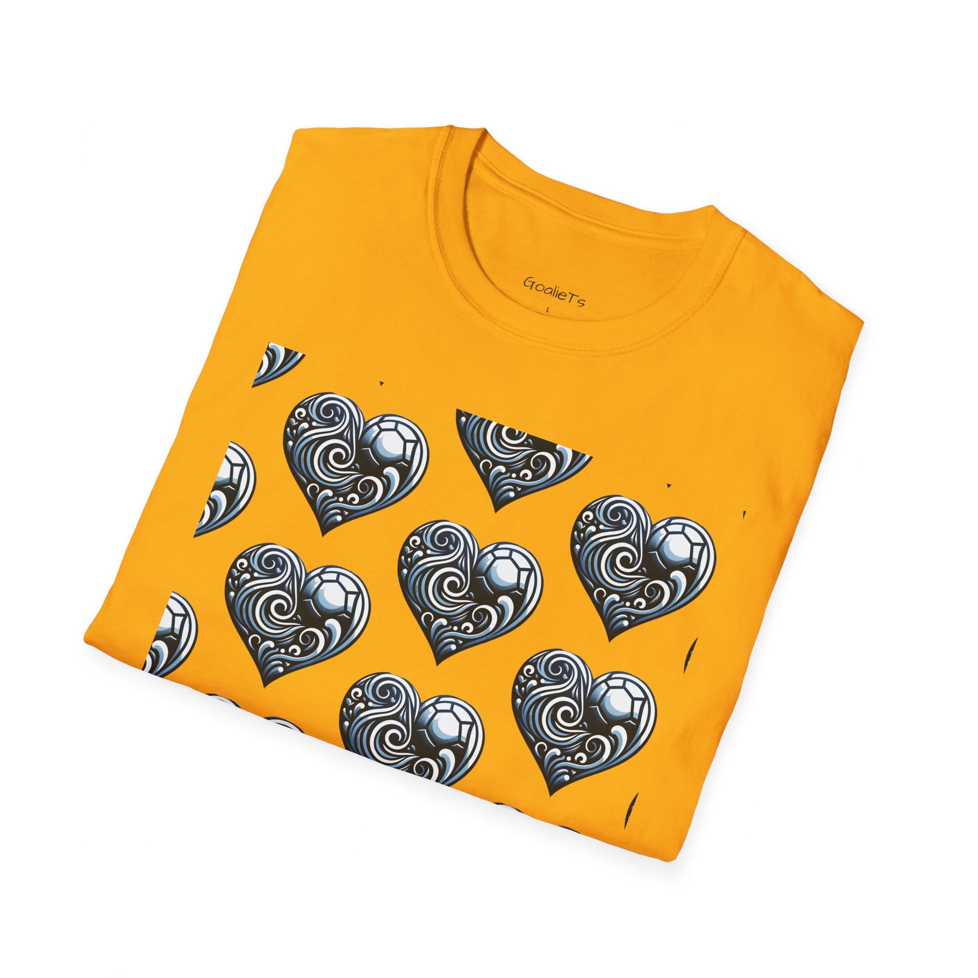 Unisex Softstyle T-Shirt - "soccer girlie "
