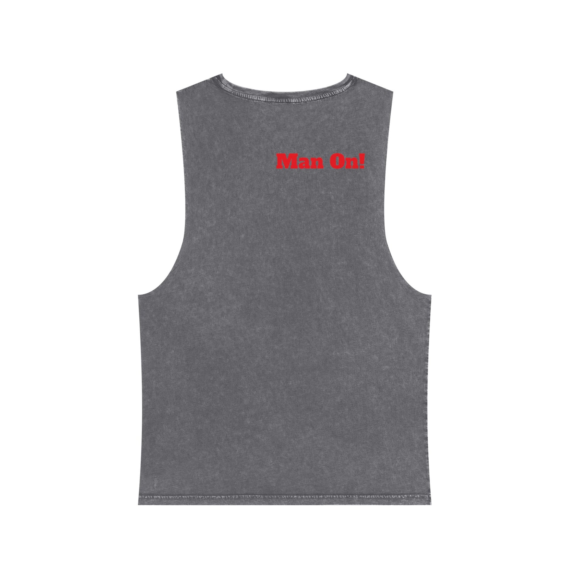 Unisex Stonewash Tank Top - Sporty Vibe, Perfect for Athletes, Summer Wear, Gift for Sports Lovers, Casual Style