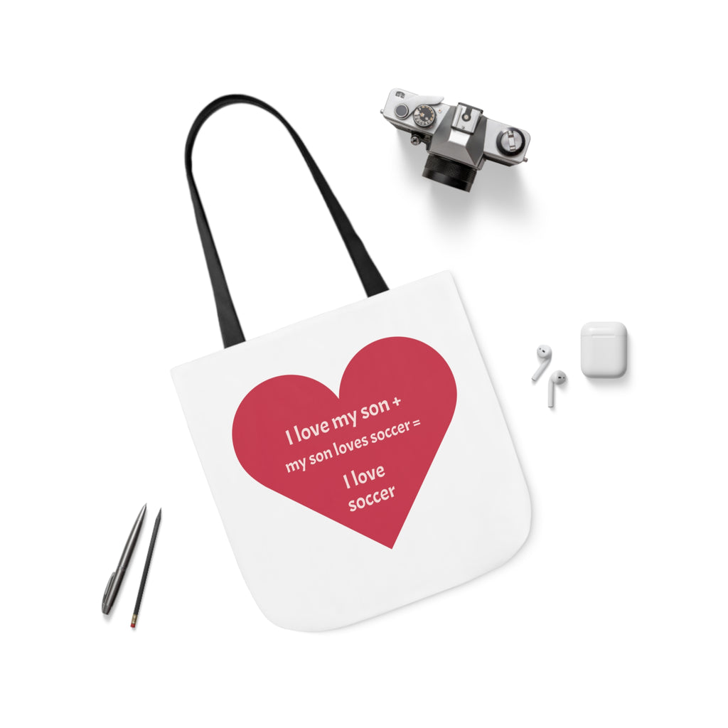 Canvas Tote Bag, 5-Color Straps