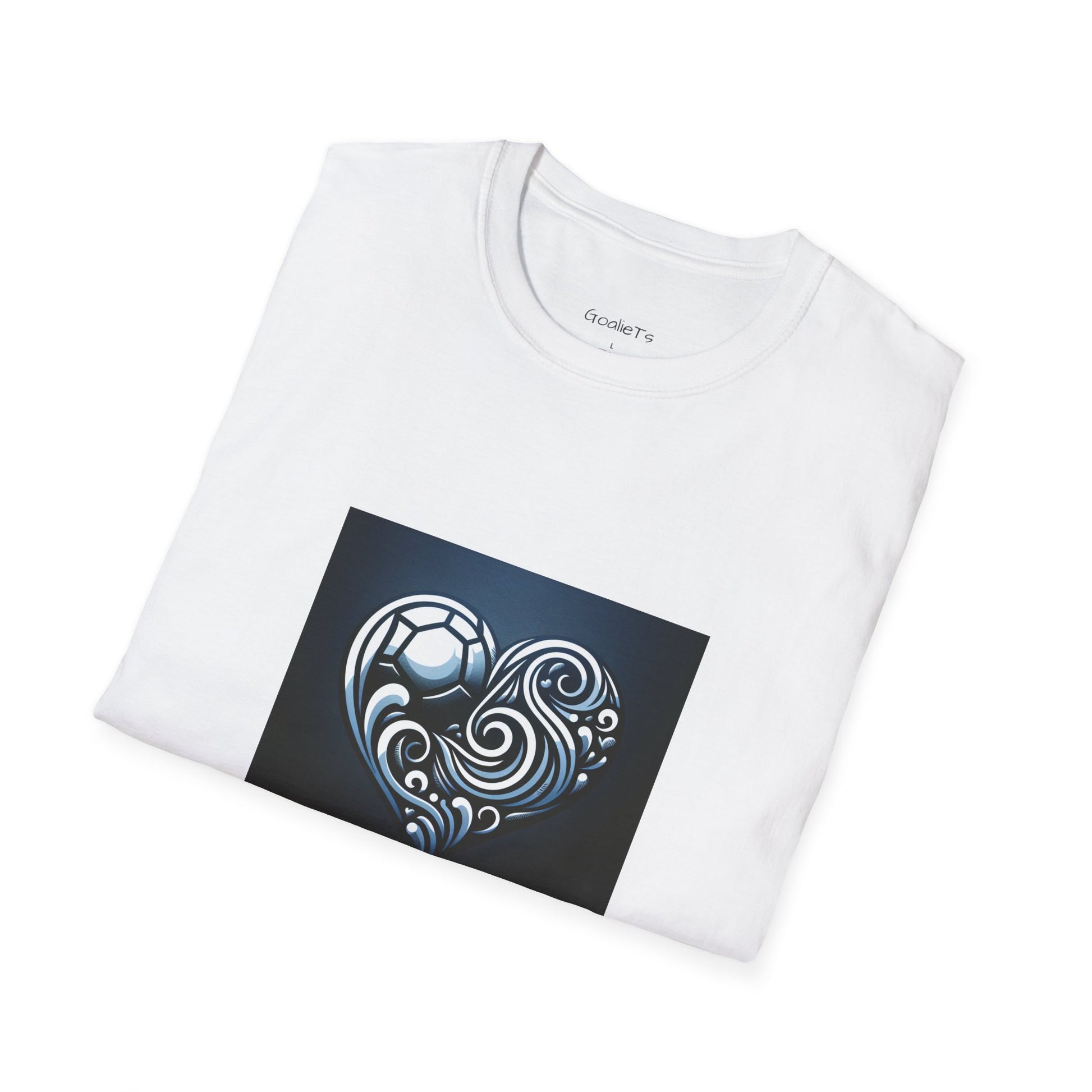 Unisex Softstyle T-Shirt - "soccer girlie "