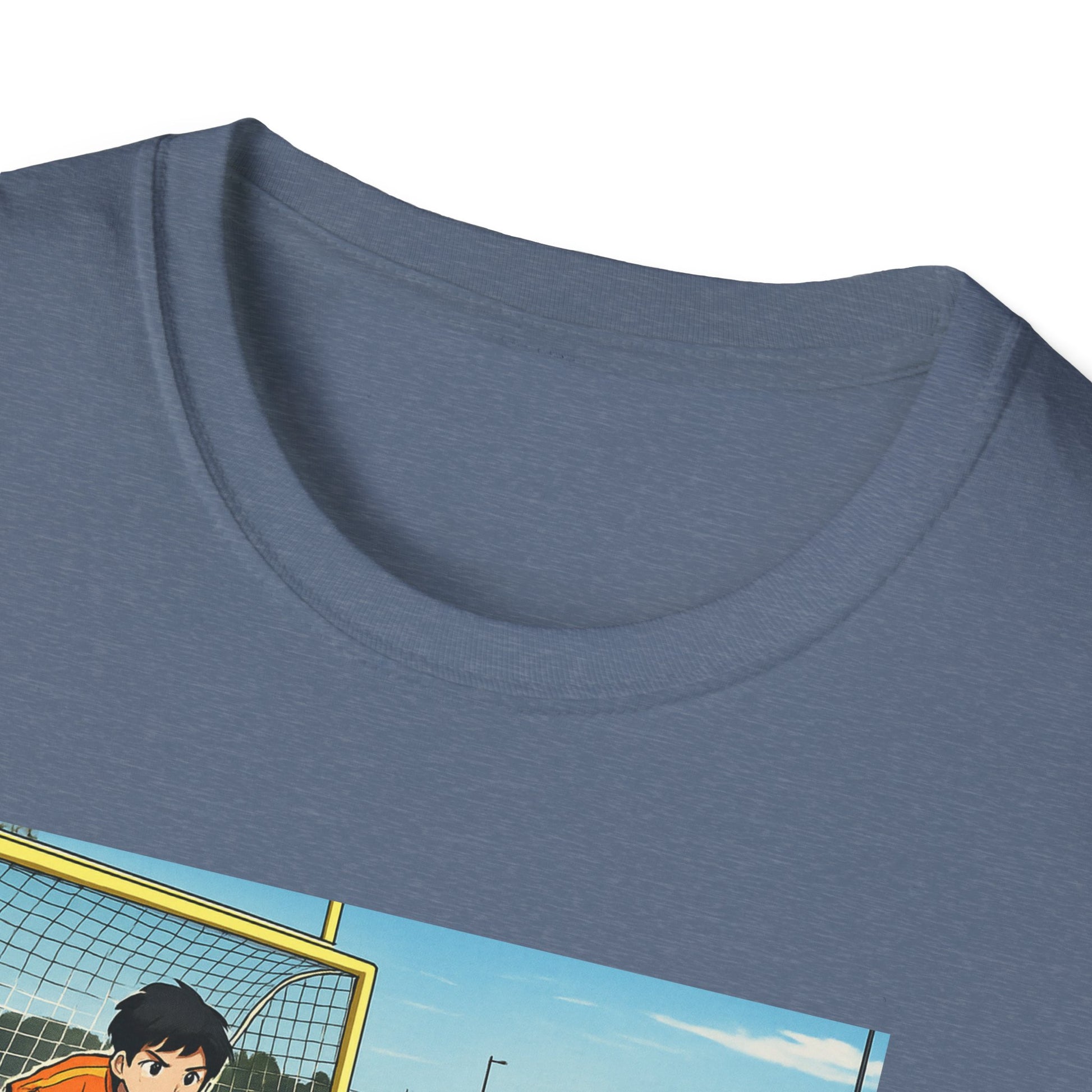 Goalkeeper Vibes Unisex Softstyle T-Shirt, Soccer Gift, Sports Apparel, Casual Wear, Unique Fan Shirt, Retro Sports Tee