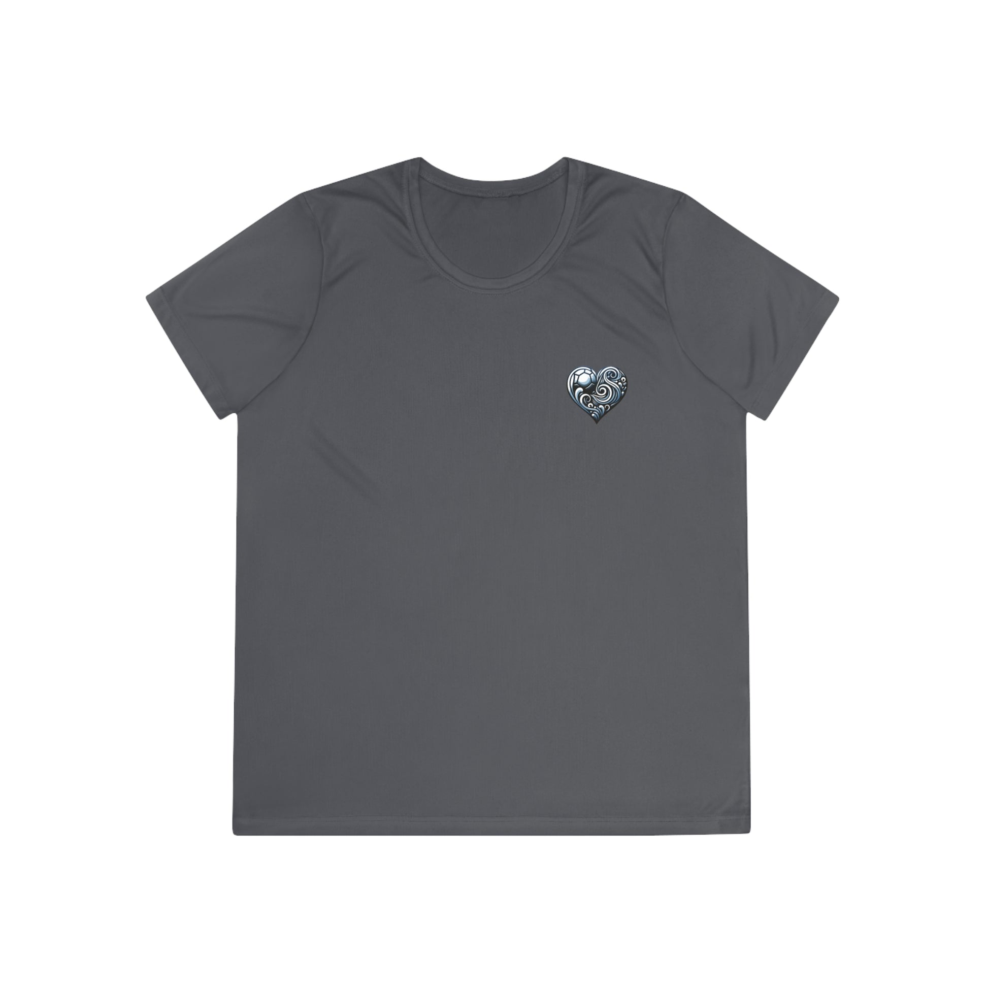 Ladies Competition Tee, Fun Sister T-Shirt, Cheerleader Gift, Family Reunion Apparel, Heart Design Tee, Summer Casual Top