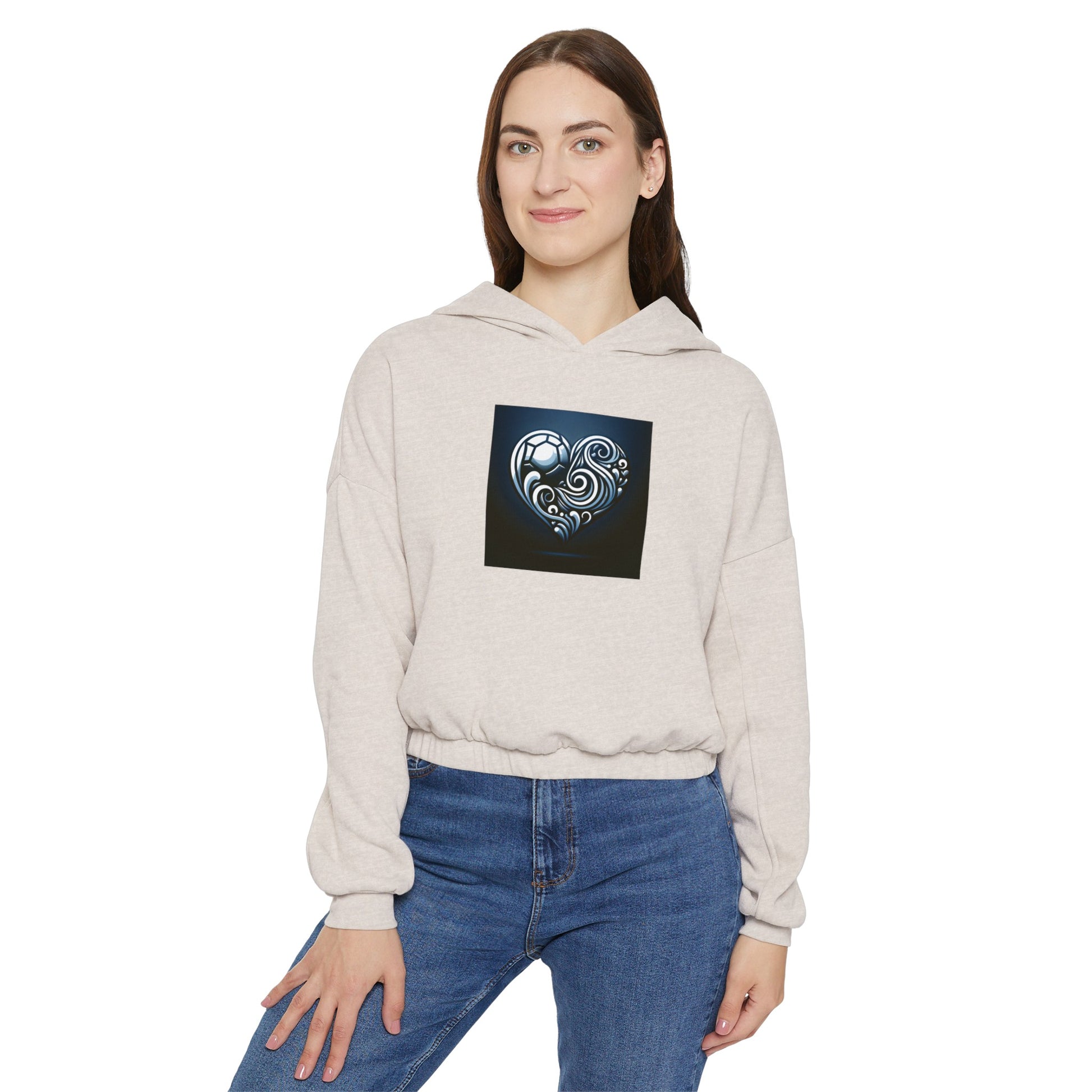 Women's Cinched Bottom Hoodie-"Keeper's sister"