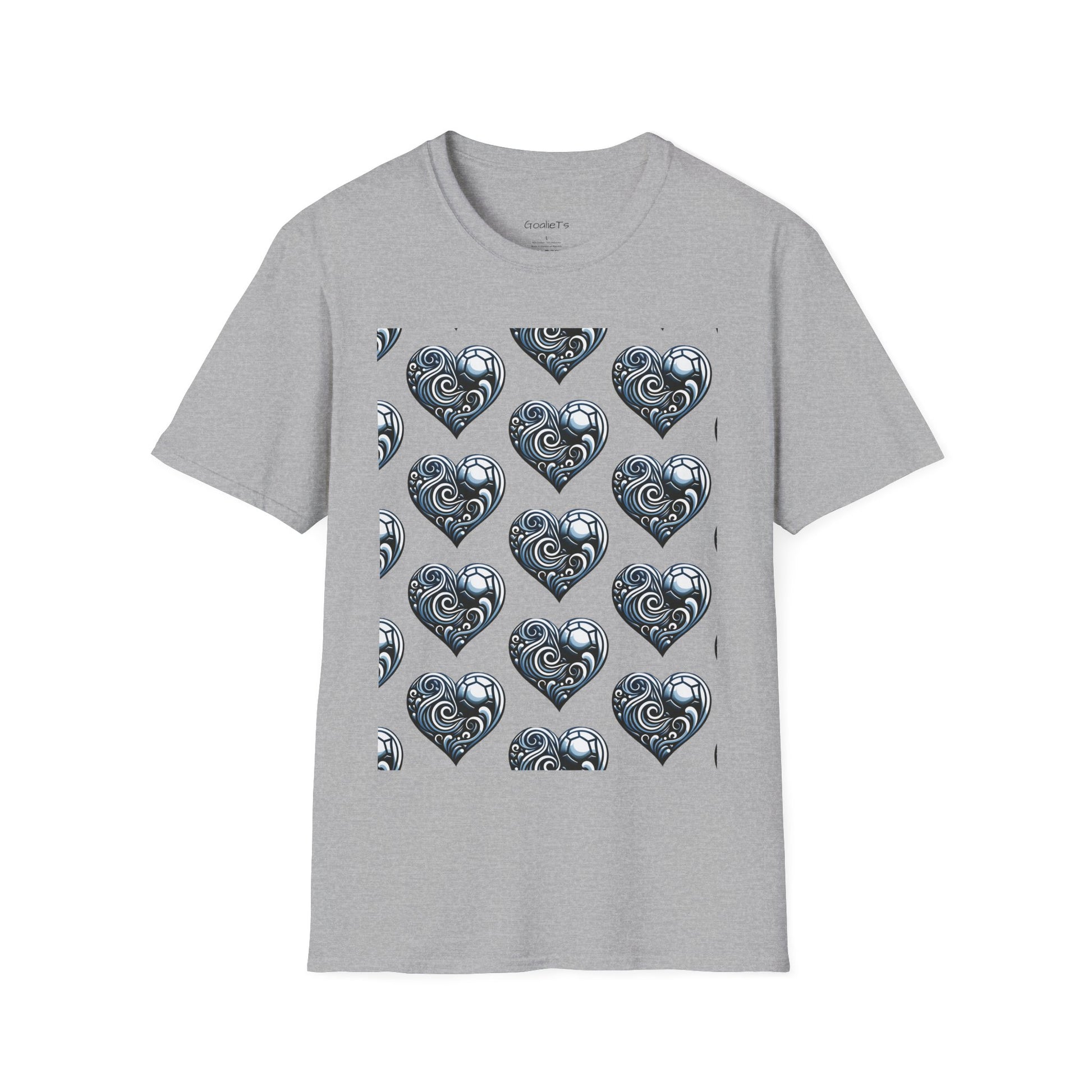 Unisex Softstyle T-Shirt - "soccer girlie "