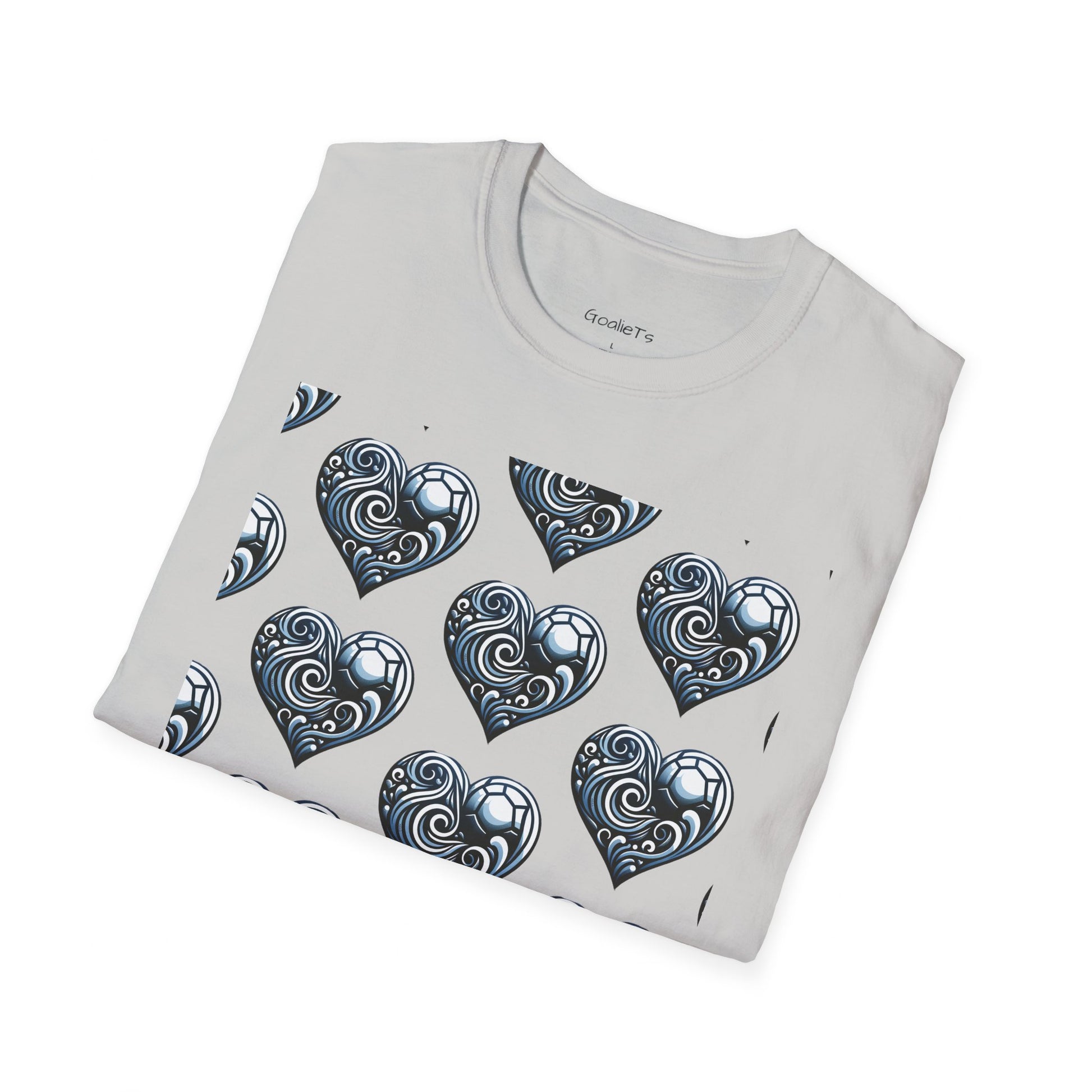Unisex Softstyle T-Shirt - "soccer girlie "