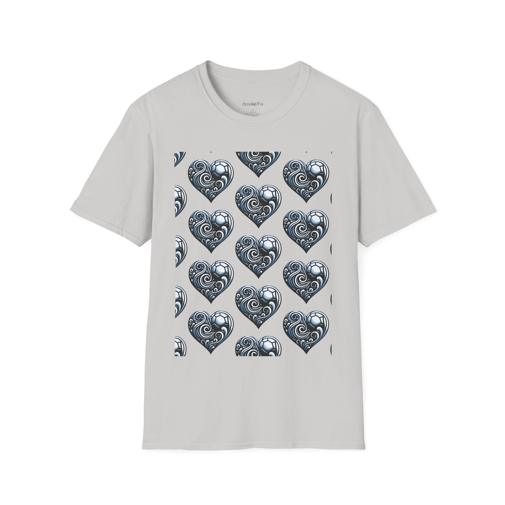 Unisex Softstyle T-Shirt - "soccer girlie "