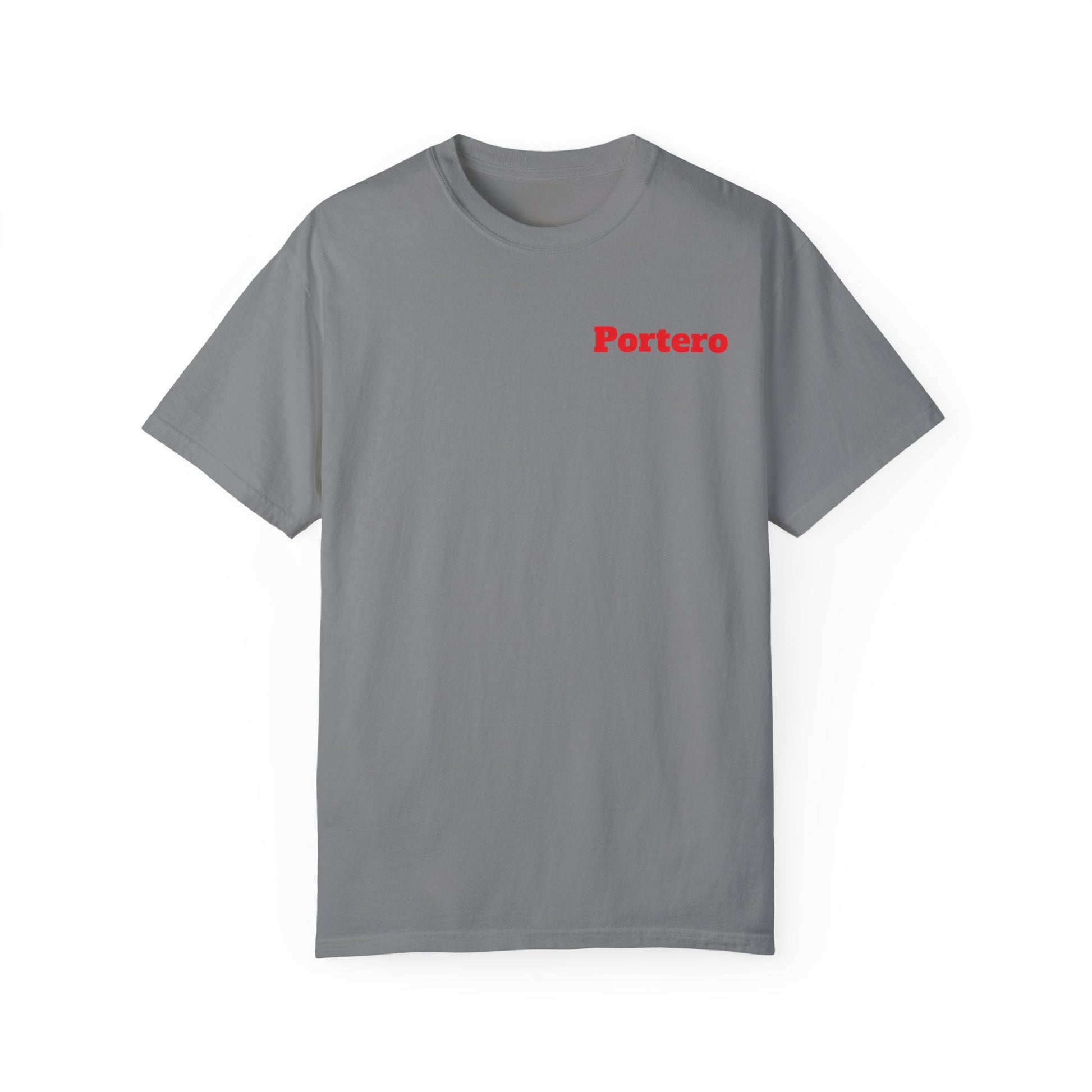 Unisex Garment-Dyed T-shirt -  " Portero . 1 "
