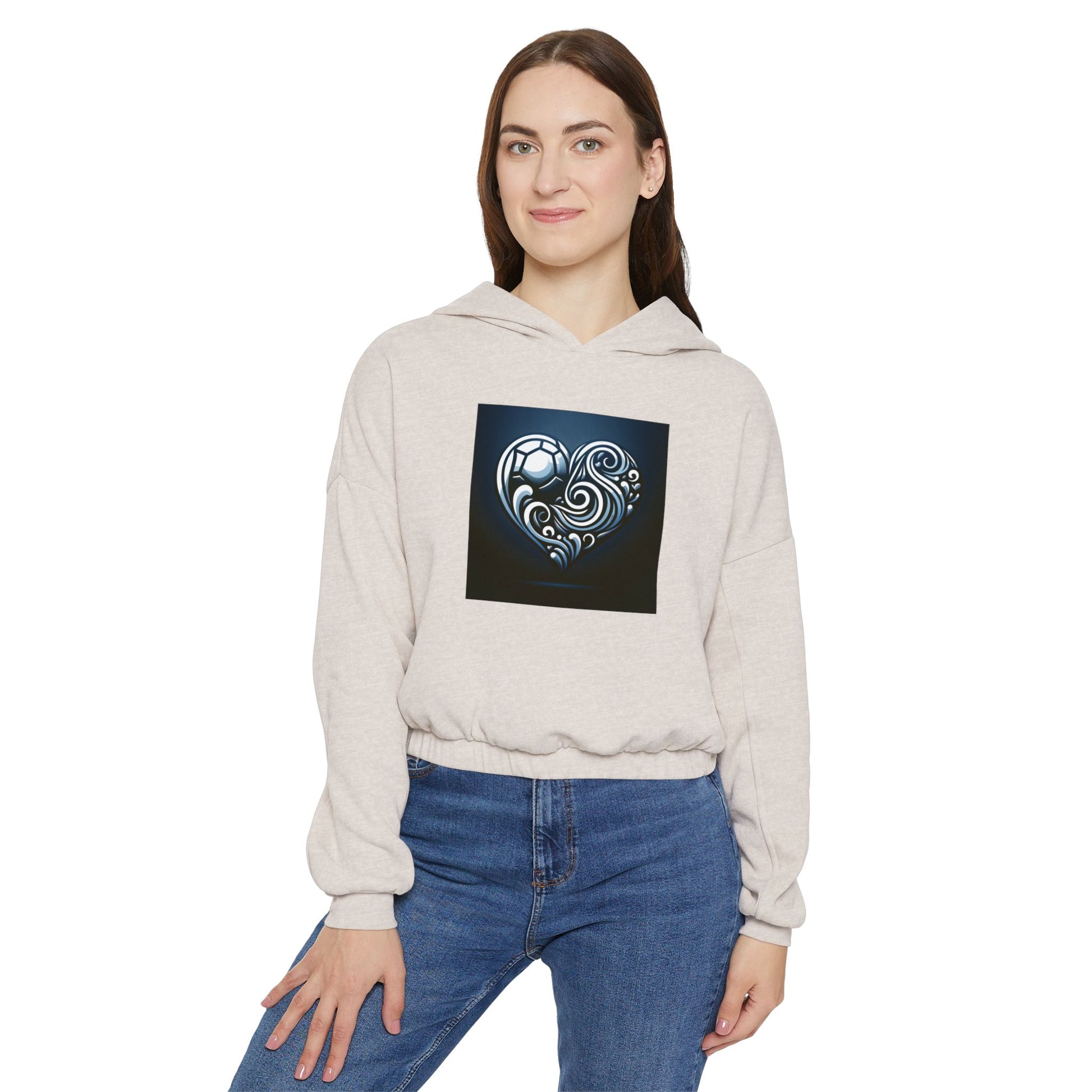 Women's Cinched Bottom Hoodie- "Keeper's sister"