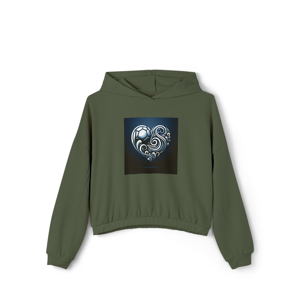 Women's Cinched Bottom Hoodie-"Keeper's sister"