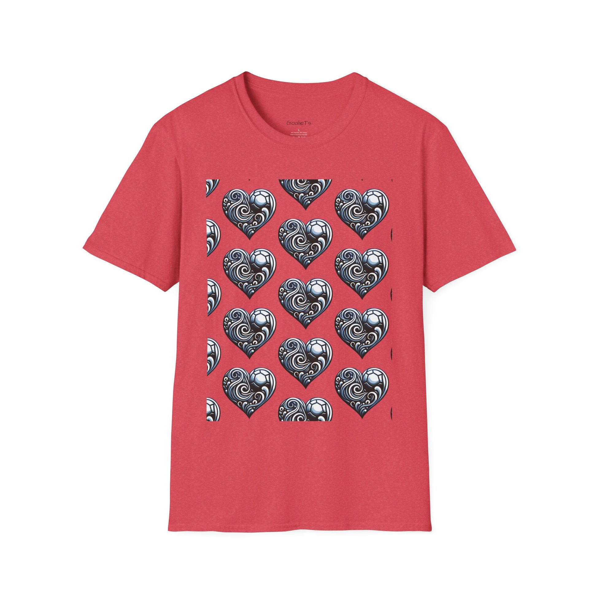 Unisex Softstyle T-Shirt - "soccer girlie "