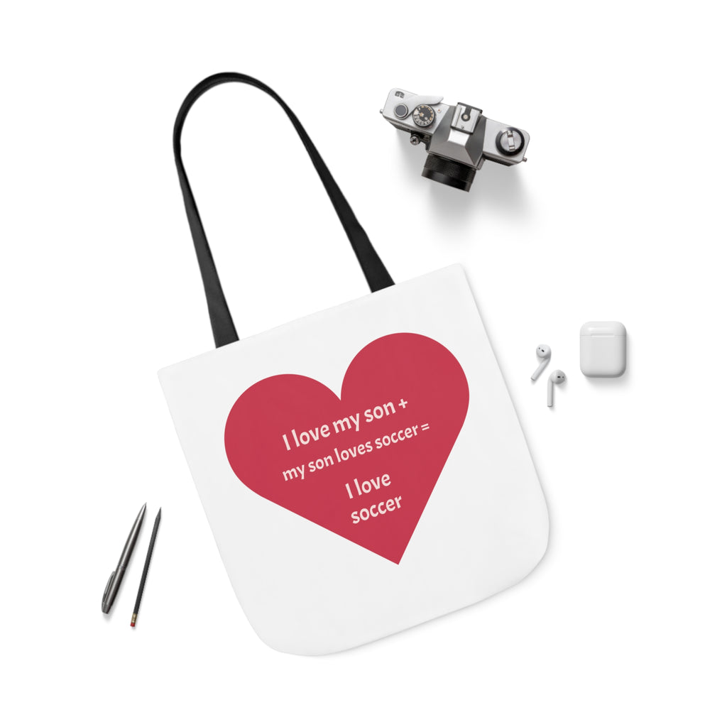 Canvas Tote Bag, 5-Color Straps