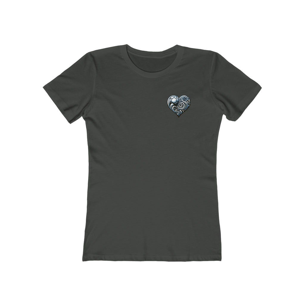 The Boyfriend Tee for Women-"for the love of soccer"