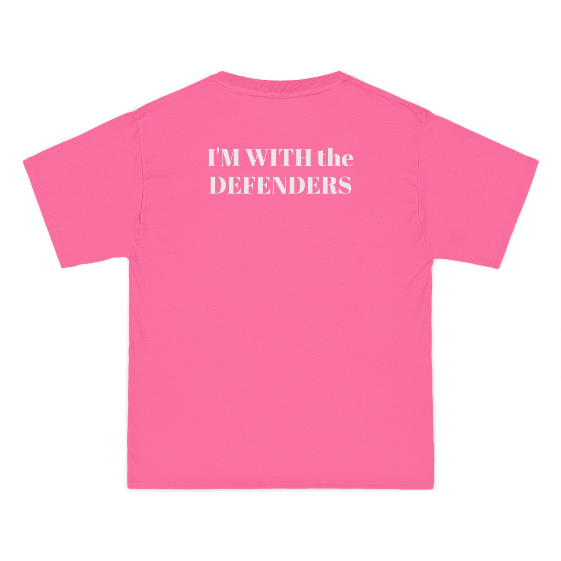 Beefy-T®  Short-Sleeve T-Shirt - "I'M WITH the DEFENDERS"