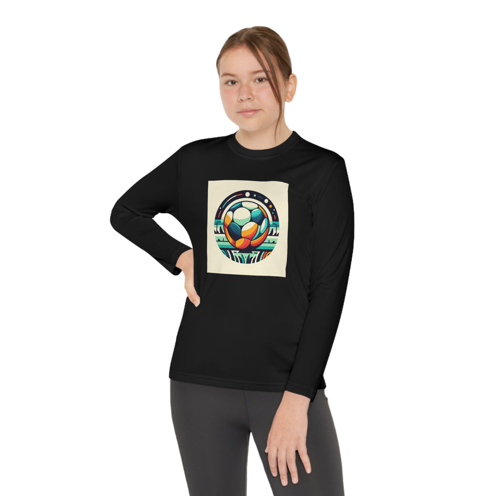 Youth Long Sleeve Competitor Tee-"SOCCER BRO"