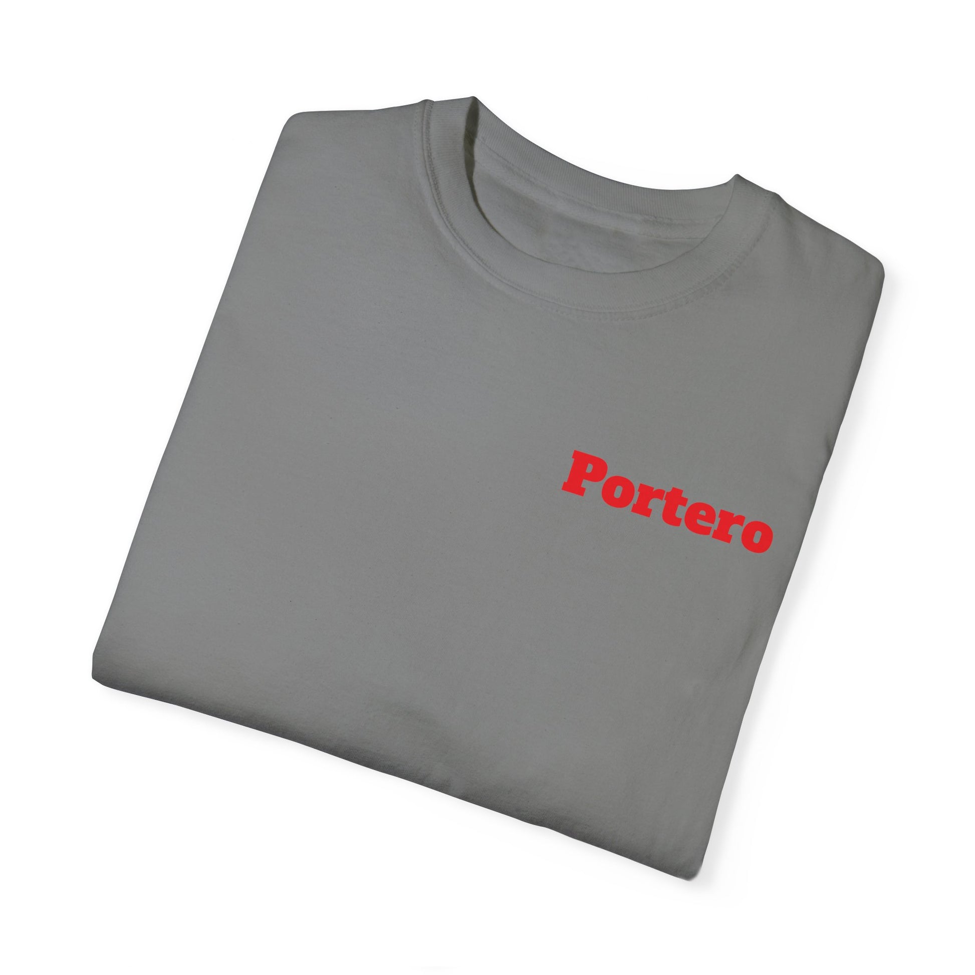 Unisex Garment-Dyed T-shirt -  " Portero . 1 "