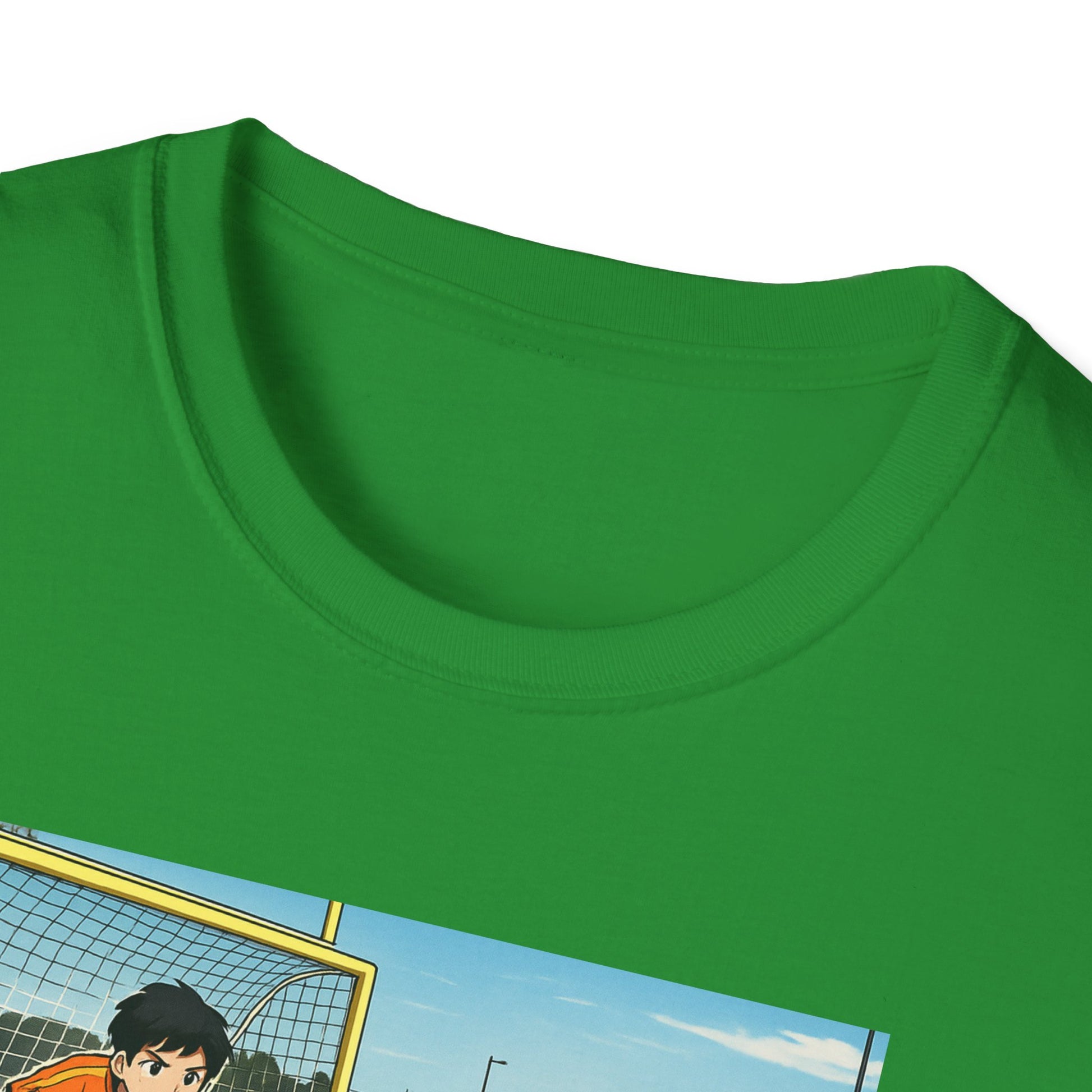 Goalkeeper Vibes Unisex Softstyle T-Shirt, Soccer Gift, Sports Apparel, Casual Wear, Unique Fan Shirt, Retro Sports Tee