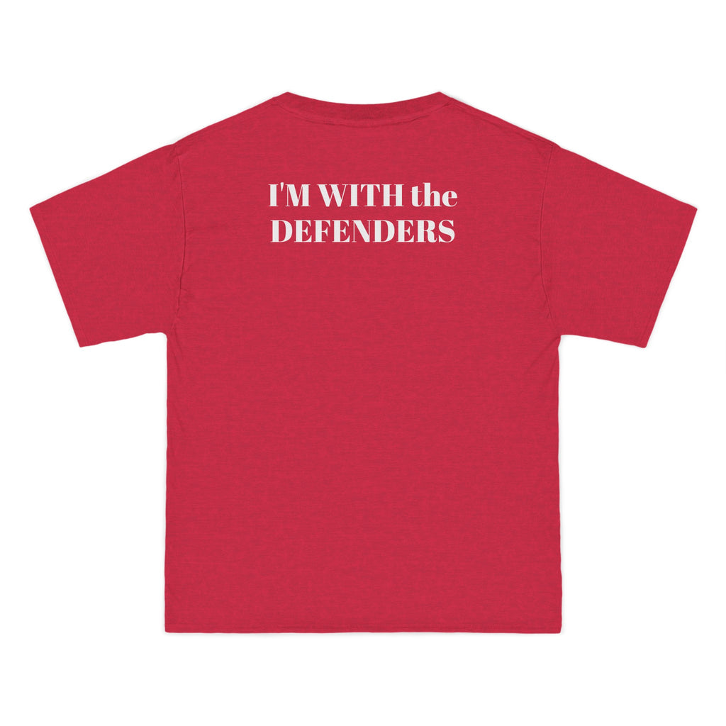 Beefy-T®  Short-Sleeve T-Shirt - "I'M WITH the DEFENDERS"